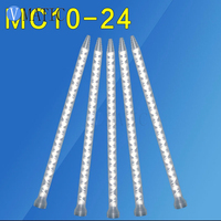 Mélangeur statique en plastique MC10-24 pour résine polyester, tube de mélange d'adhésif industriel avec embout Luer Lock