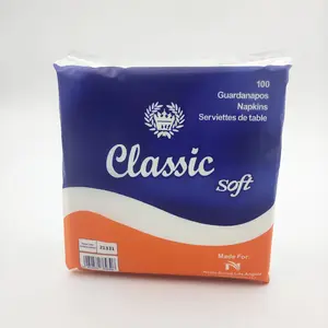 Wholesale Customized Personalized Disposable Printing Serviettes Napkin Stocklot Paper In usa