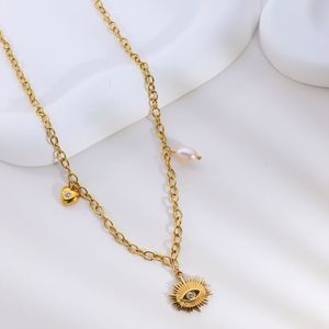 Choker Necklace Set Cross Border Multi Small MOQ Welcome <b>for</b> Wholesalers Hypoallergenic Metal Verified Material Origin - Product Image 5