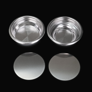 Soporte de acero inoxidable para café en polvo, 58mm, con cartuchos de filtro para accesorios de máquina de café expreso - Product Image 1