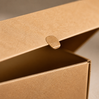 Boîte à pizza rectangulaire personnalisée en carton ondulé Kraft pour l'emballage alimentaire, la livraison à emporter pour les restaurants et les boulangeries