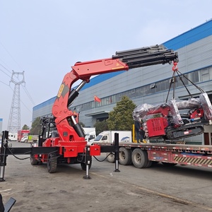 <span class=keywords><strong>Camion</strong></span>-grue d'<span class=keywords><strong>occasion</strong></span> avec moteur Weichai, grue à flèche articulée hydraulique, hauteur de levage de 18 m, moment de levage de 30 t.m pour la construction - Product Image 5