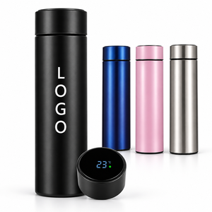 Custom Logo 500ml Stainless Steel Vacuum <b>Flask</b> Double Wall <b>Insulated</b> Thermal Water Bottle for Hiking Camping Outdoor Promotional - Product Image 4