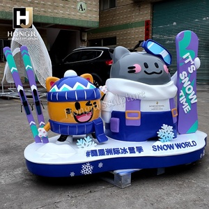 Set de Esculturas de Mascotas de Hotel en FRP Personalizadas, Decoración de Invierno para Vestíbulos de Centros Comerciales, Hoteles y Resorts - Product Image 3