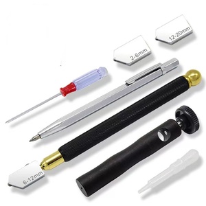 Ensemble d'outils de 7 pièces, pointe d'alimentation en huile de type crayon de 2 à 20 mm, outils professionnels de coupe de verre - Product Image 2