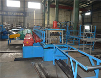 Machine de formation de rouleau de queue de poisson de garde-corps d'autoroute de vente d'usine en chine poinçonnage et découpe hydrauliques automatiques