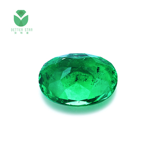 Bán Sỉ Đá Quý Ngọc Lục Bảo Trồng Trong Phòng Thí Nghiệm Hình Bầu Dục Đá Ngọc Lục Bảo Tổng Hợp Rộng Phòng Thí Nghiệm Thật 1-5 Carat Giá Đá Ngọc Lục Bảo Thật - Product Image 2
