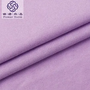 Hot-selling air sofen got certified knitted material clothing fabric 80% cotton 20% polyester fleece fabric for clothes