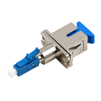 Adaptor Single Mode LC/UPC Female ke SC/UPC Male, Adaptor Hybrid Mode Fiber Female, Peralatan Jaringan FTTH FTTX