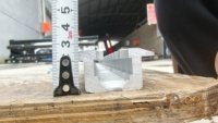 Glissières de siège de voiture universelles réglables en acier galvanisé de 3,5 m de haute qualité avec fonction pivotante, longues rails coulissants, pièces de siège pour VR