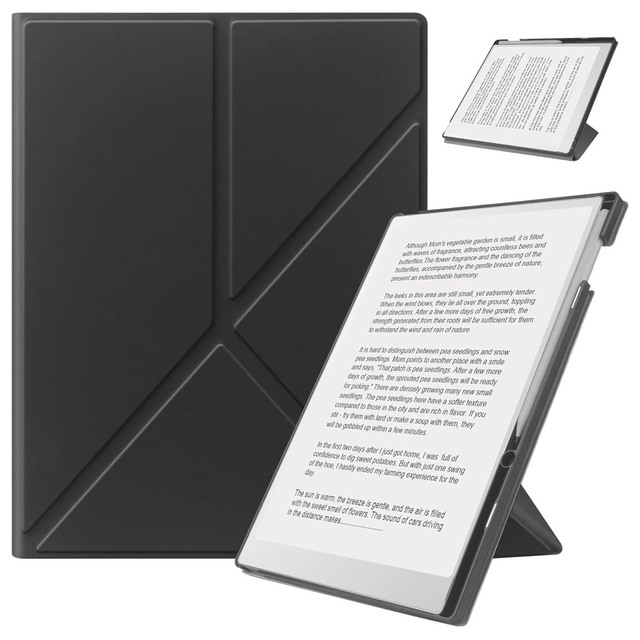 New Arrival Slim PU Leather K Fold Stand Smart Protective Cover Case for Remarkable Paper Pure 10.3 Inch 2026