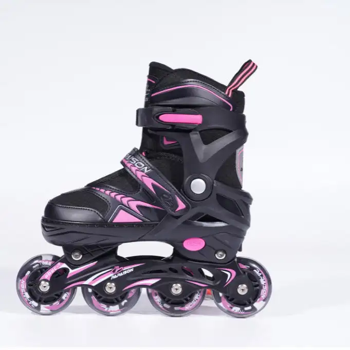 2019 nouveau style clignotant détachable fabricant de patins à roulettes en gros 4 roues patins à roues alignées