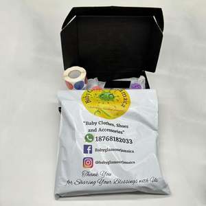 Custom LOGO Printed LOGO Full Color Poly Shipping <b>Mailer</b> White Pattern Mailing Bags - Product Image 3