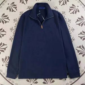 <span class=keywords><strong>Felpa</strong></span> a Collo Alto con Mezza Zip per Uomo e Donna, Vestibilità Ampia, in Maglia a Maniche Lunghe - Product Image 5