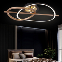 Nouveau Design Moderne Lustre Décoration Circulaire Lampe Lumirelumire Led Acrylique Plafonnier Pour La Maison