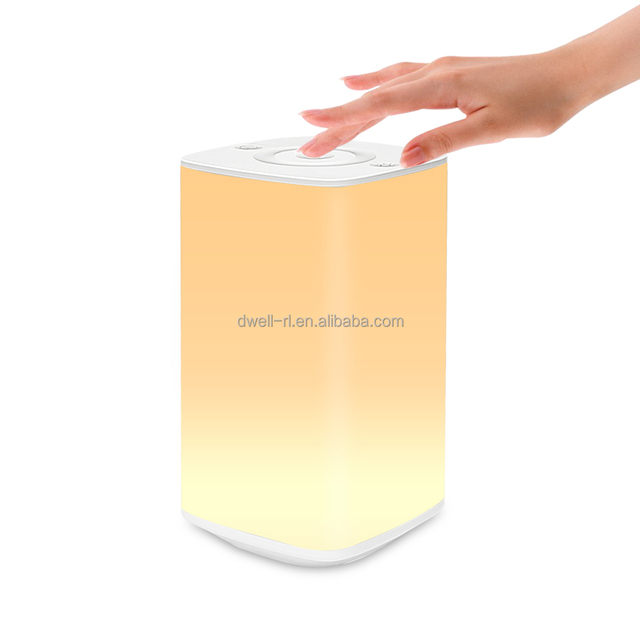 Rgb Touch Lamp Touch Sensor Led Bedside Lamp Color Changing Dimmable Warm White Lamp with Remote Control