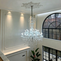 Lustre de luxe RHD pour mariage, décoration de table de mariage, lustres suspendus pour mariage