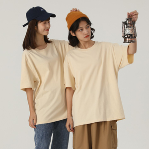 <span class=keywords><strong>T</strong></span>-<span class=keywords><strong>shirt</strong></span> surdimensionné en gros OEM dans des tons de terre sombre 260 grammes de norme de qualité de tissu de coton tricoté de Thaïlande - Product Image 6