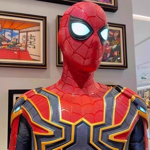 Statue grandeur nature <span class=keywords><strong>Marvel</strong></span> <span class=keywords><strong>Spider</strong></span>-<span class=keywords><strong>Man</strong></span> Iron <span class=keywords><strong>Spider</strong></span> Armor <span class=keywords><strong>Avengers</strong></span> Infinity War, sculpture en résine de collection pour décoration de cave d'homme - Product Image 2