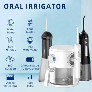 Irrigador Bucal Inalámbrico Portátil de 300 ml, Fuente de Alimentación USB, Resistente al Agua, para Hogar, Hotel, Auto y Viajes, FOMIS - Product Image 2