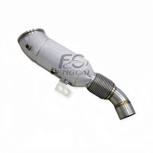 For BMW B58 Exhaust X3 X4 M40i G01 G02 X5 G05 X6 G06 X7 G07 Z4 Spura Factory Direct Stainless Insulated Downpipe Exhaust Head - Product Image 5