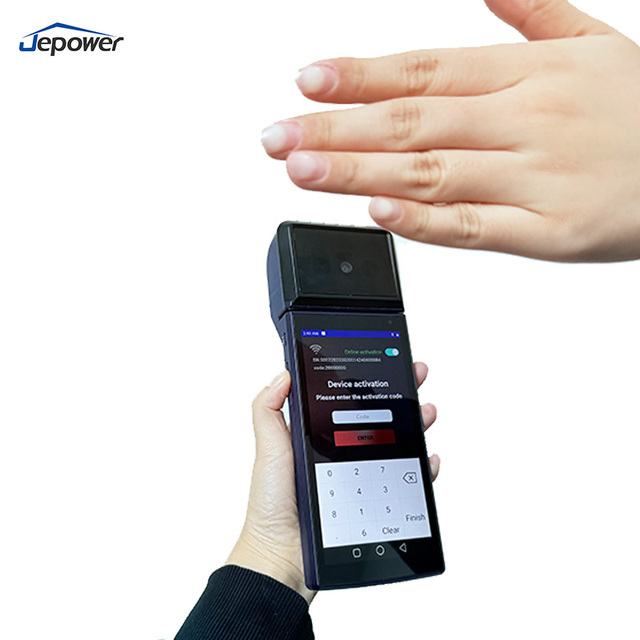 Handheld POS with Palm Scanner for Inventory Management NFC IC Card Reader Android POS Palm Recognition for Secure Payment