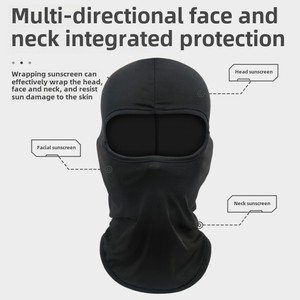 ODM Logo Y2K gaya olahraga luar ruangan tipis berkuda balaclava topi tabir surya masker sepeda motor untuk sehari-hari pantai memancing berburu Digital - Product Image 3