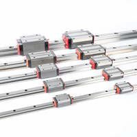 Rail de guidage linéaire Hiwin HG15 HG20 pour routeur CNC, roulement à rouleaux linéaire HRG15 HRG20 à longueur personnalisée avec montage à bride
