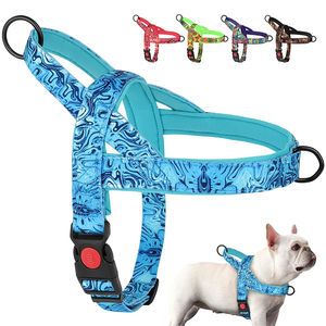 Arnés de Nailon Ajustable y Acolchado Ecológico <span class=keywords><strong>para</strong></span> Perros, Chaleco de Entrenamiento Resistente <span class=keywords><strong>para</strong></span> Pasear Mascotas, <span class=keywords><strong>para</strong></span> <span class=keywords><strong>Pitbull</strong></span> y Bulldog - Product Image 6
