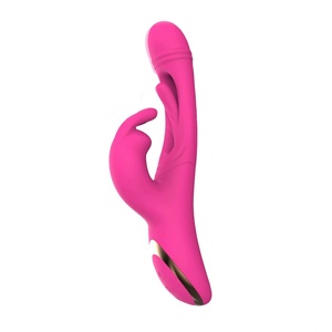Silikon wasserdicht USB Powered Sexy Hohl zunge Kaninchen <span class=keywords><strong>Vibrator</strong></span> Erwachsene Produkte Orgasmus Masturbation Massage Stick Adult Toy - Product Image 3