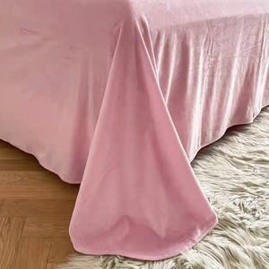 Juego de Funda Nórdica de Felpa con Forma de Corazón Rosa, Estilo Moderno y Minimalista, Cómodo y Cálido, Ropa de Cama para el Hogar - Product Image 5