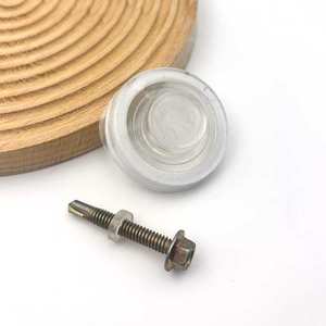 Vis d'usine <span class=keywords><strong>Polyrise</strong></span>, attaches métalliques antirouille pour feuilles de polycarbonate, accessoires de construction et de quincaillerie - Product Image 6