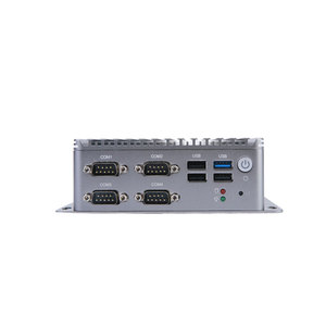 Fanless <span class=keywords><strong>PC</strong></span> Industri Intel Celeron J1900 Quad Core DDR3L 4GB <span class=keywords><strong>RAM</strong></span> 9 hingga 24V tegangan lebar 4 COM port tampilan ganda VGA HDMI - Product Image 4