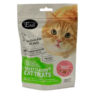 Nhà Sản Xuất Đồ Ăn Nhẹ Cho Mèo Crunchy Cat Treats Cat Bite Tôm Hương Vị 60G