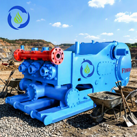 Pompe à boue triplex F1600 Oilleader pour plateformes de forage profond en champ pétrolier, haute pression, certifiée, 1 an de garantie, entraînement diesel/électrique, longue durée