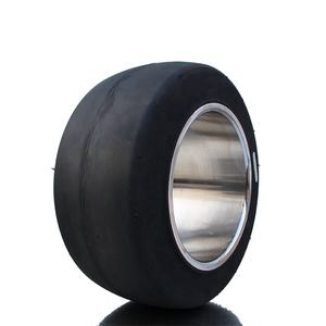 ยางรถอุตสาหกรรมขนาดเล็กยางแข็งถูกผูกมัดแบบกดลูกปืนลูกปืนวัสดุยางสภาพใหม่ - Product Image 4