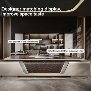 Set Office Furniture Luxury Classic and File Cabinet Office Furniture Fou Ceo Office Furniture - Product Image 1