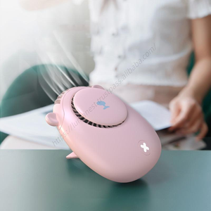 Ventilador de cuello portátil T281 2021 de verano, mini ventilador de mano sin aspas para deportes y escritorio, venta al por mayor - Product Image 4