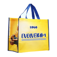 Bolsa de Tela No Tejida Ecológica y Reciclable con Impresión Personalizada 2024, Bolsa de Compras Reutilizable