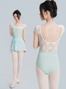 Justaucorps de danse en spandex pour femmes, populaires et abordables, avec dentelle, pour la performance de ballet et l'entraînement de danse, collection 2026 - Product Image 6