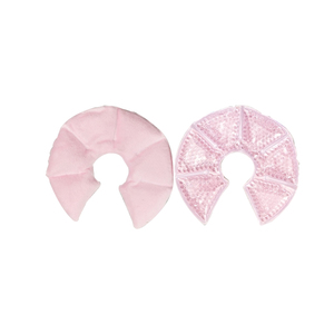 Paquetes de hielo con cuentas de gel para senos fríos/calientes Alivio de senos para amamantar, dolor de lactancia - Product Image 2
