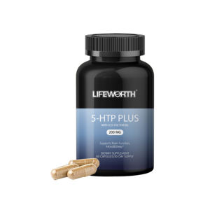 LIFEWORTH tablet 150 hitungan alat bantu tidur untuk dewasa 5-htp Melatonin Magnesium Balsem Lemon ekstrak Gelatin-pil <span class=keywords><strong>vitamin</strong></span> bebas - Product Image 1
