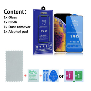 Vente en gros Offres Spéciales Full Glue 10D Protecteur d'écran HD Protecteur d'écran en verre trempé transparent pour iPhone 16 15 14 13 12Pro Max - Product Image 3