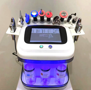 Appareil de beauté pour le visage de qualité supérieure, 8/10 en 1, Hydra Oxygen Jet Dermabrasion, Water Peel, Hydro Aqua Peeling, équipement de salon, machine faciale - Product Image 4