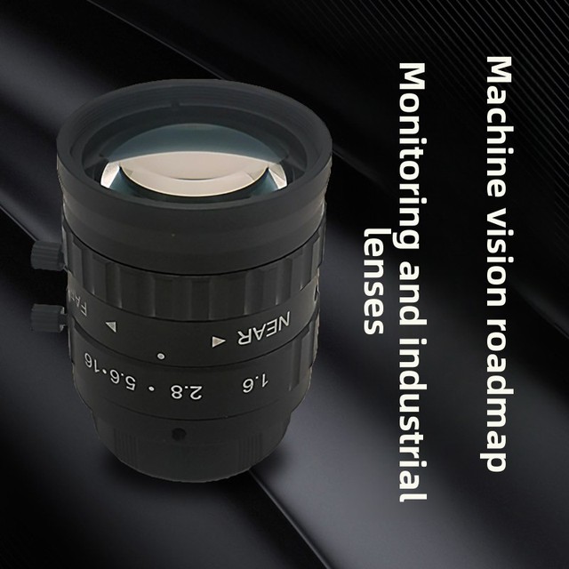 2/3 Inch 5.0MP High-Definition Industrial Lens with 8-50mm Focal Length Options FA Fixed Focus Lens