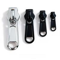 Tirette de fermeture éclair en alliage de zinc sans verrouillage, prix bas, personnalisable (logo et couleur), plusieurs tailles, lot de 3 # 10 #   Glissières de fermeture éclair en gros pour usines