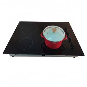 New Design <b>Cooker</b> With 4 Heating Elements Ceramic Cooktop <b>Knob</b> Control - Product Image 2