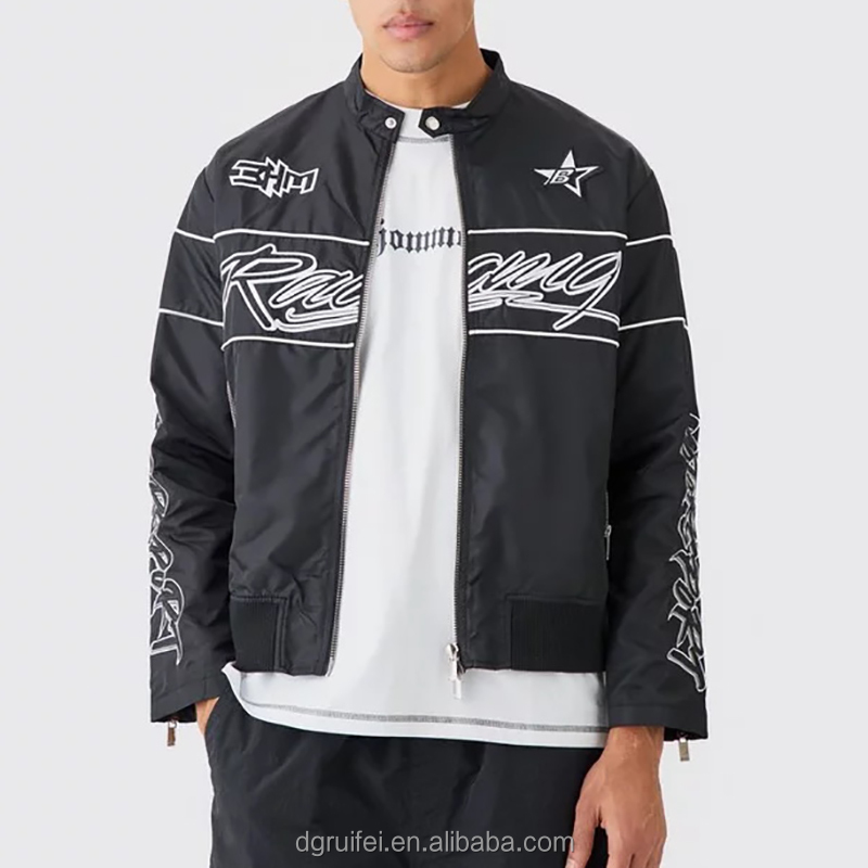 Oversized Zip-up Custom Jacket