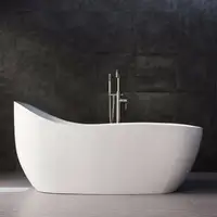 Banheira acrílica de luxo 67 ", banheira de hidromassagem independente