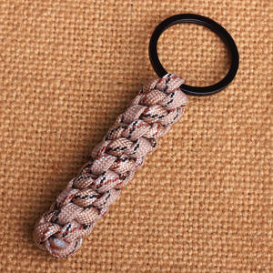 LLavero de nudo de nailon para acampar al aire libre Paracord táctico trenzado colgante llavero cuerda salvavidas senderismo herramientas de exploración salvaje - Product Image 6